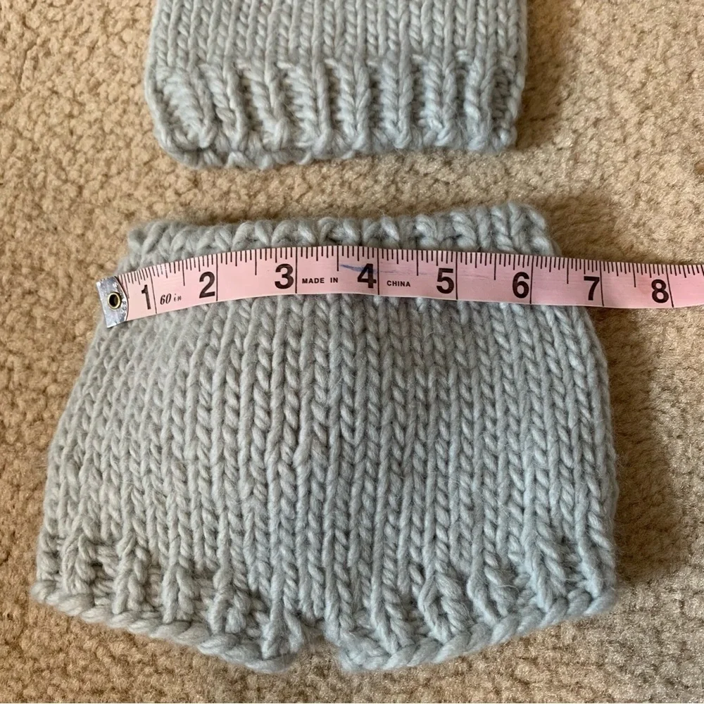 So Adorable 2 Piece Crochet Bunny Set 0-3 mths